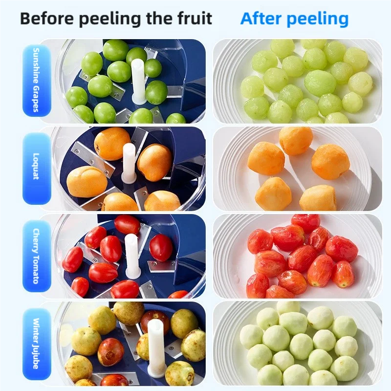 QuickSpin Pro Electric Fruit Peeler Tool